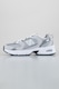 New Balance, 530 Pantofi sport cu garnituri de piele intoarsa, Gri/Gri deschis