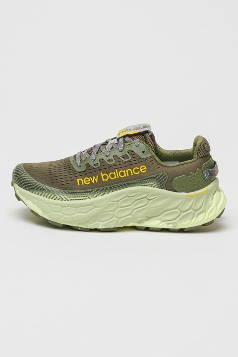 New Balance, Pantofi pentru alergare Fresh Foam X More v3, Kaki
