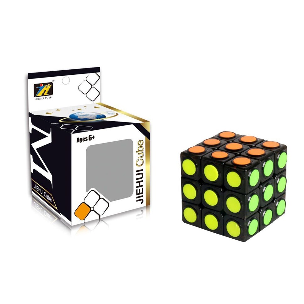 Cub Rubik logic, Jiehui Toys, Plastic, Multicolor, +6ani - eMAG.ro
