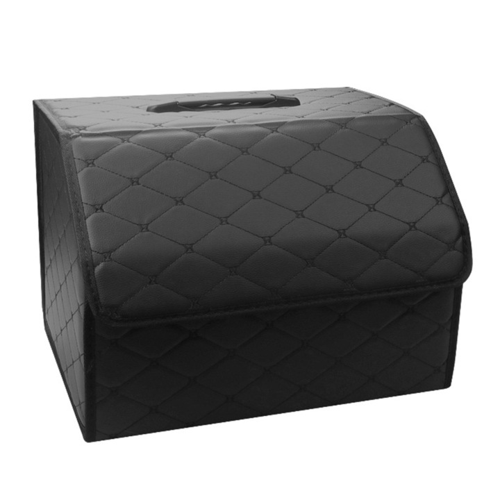 Organizator portbagaj auto, pliabil, Multifunctional geanta, 40x31x29cm, Negru
