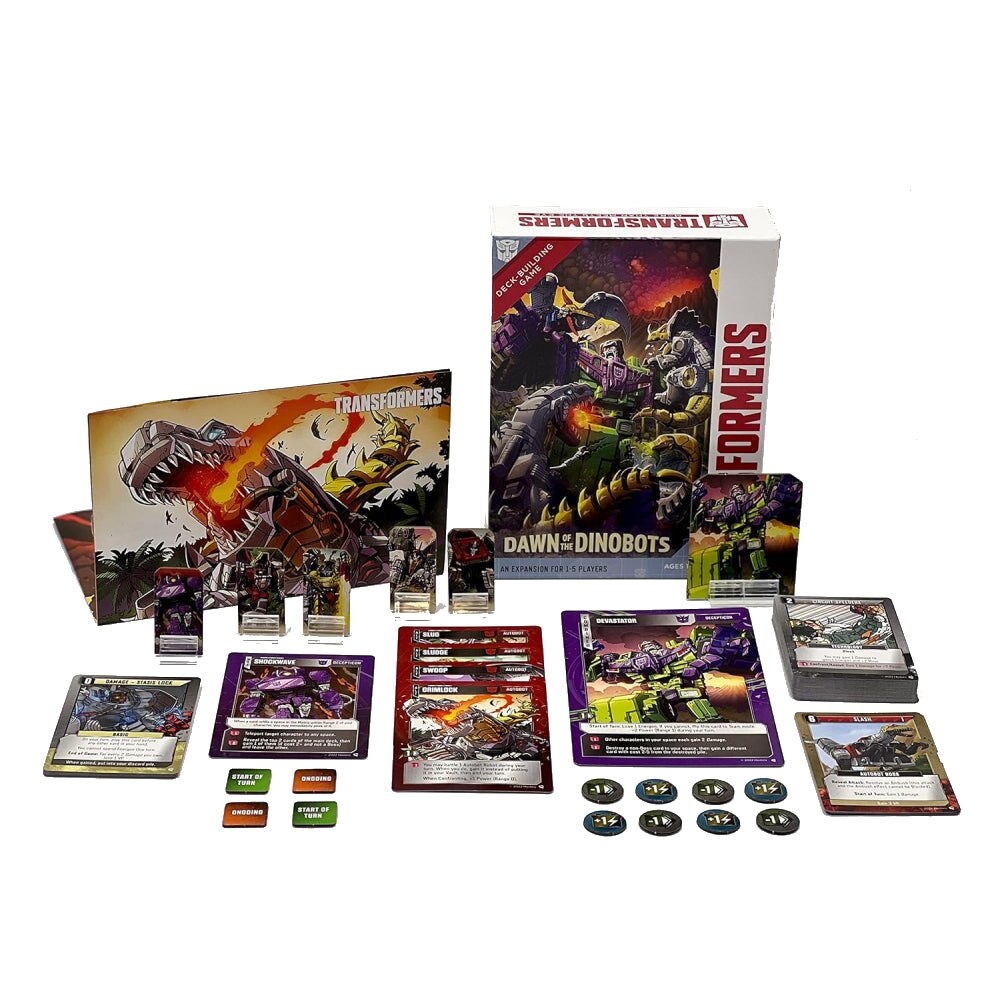 Transformers Expansion, игра за изграждане на колода, Dawn of the Dinobots,  14+ - eMAG.bg