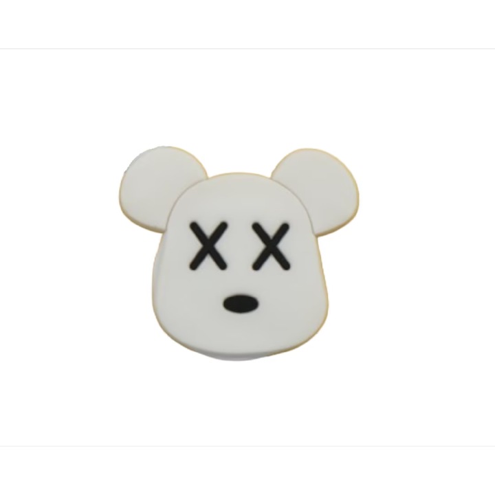 Praktikus Popsocket támogatás telefonhoz vagy táblagéphez, 1,9 x 2 x 0,25 hüvelyk mérettel