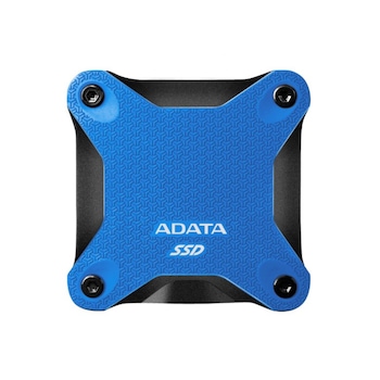 SSD Extern, ADATA, 512GB, USB 3.2, Albastru SSD Extern, ADATA, 512GB, USB 3.2, Albastru