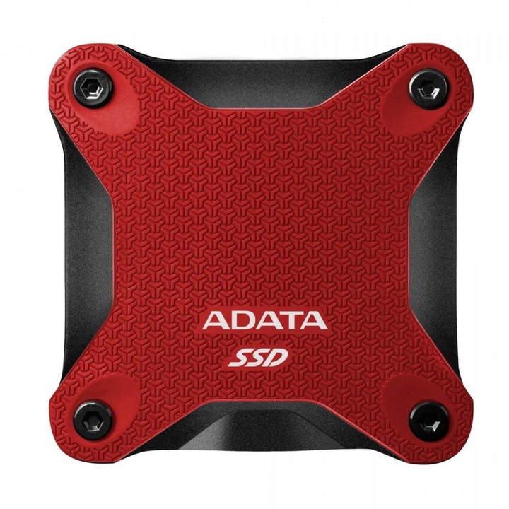 Външен SSD, Adata, SD620, 1TB, U3.2A, 520/460 MB/s, Червен