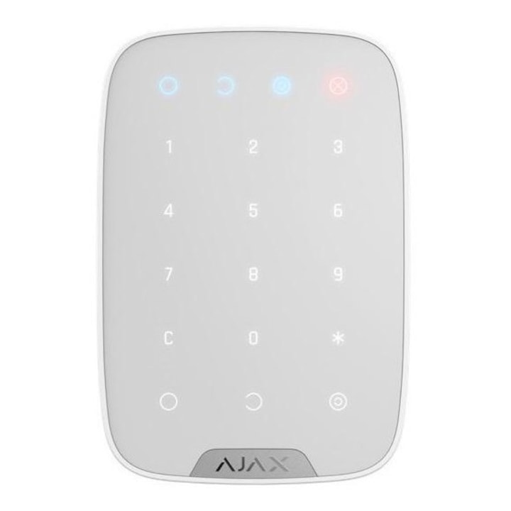 Клавиатура Ajax Systems, бяла