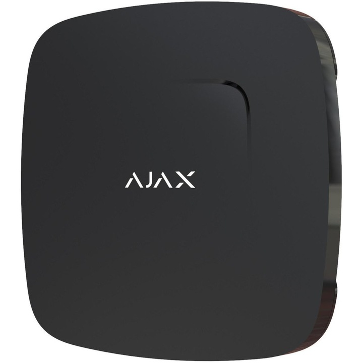 Детектор за дим, Ajax Systems, Безжичен, Черен