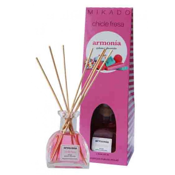 Szobaparfüm, légfrissítő, Chicle de Fresa, 100 ml, Mikado