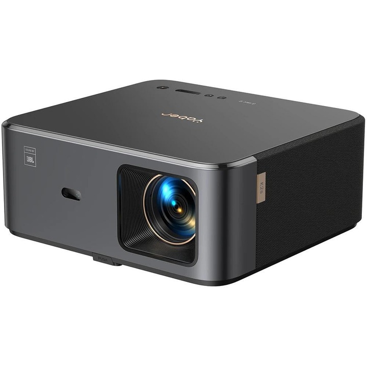 Видео проектор, YABER, K2s, Full HD 1920x1080, 800 AL, черен