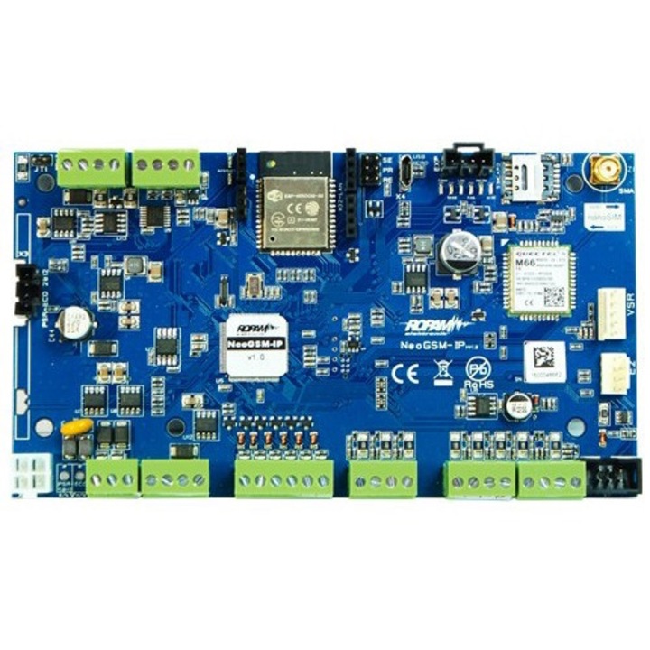 Panou de control alarma, Ropam, NeoGSM-IP, Multicolor