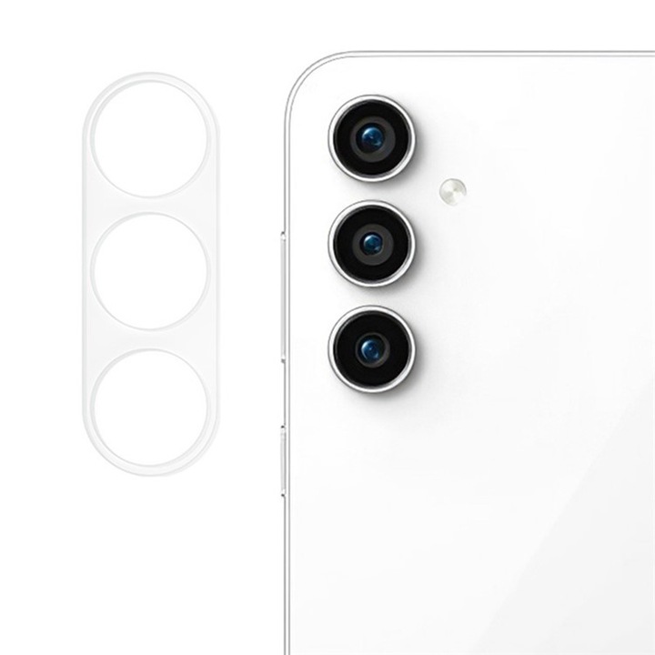 Стъклен Протектор за Камера за Samsung Galaxy S24 Plus 5G, Прозрачен
