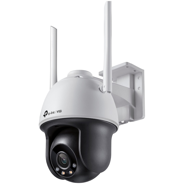 Camera de supraveghere Smart TP-Link VIGI C540-W(4mm) Outdoor Pan/Tilt 360 grade, 4MP HD, Wireless, Full Color Night Vision, IP66, Two-Way Audio, Detectarea miscare, control de la distanta