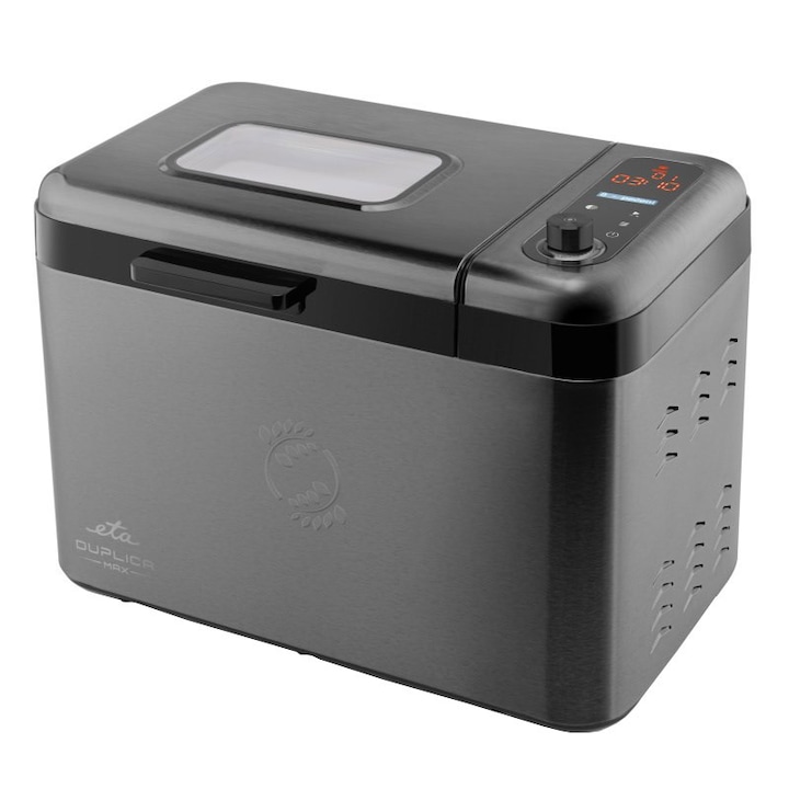 Машина за производство на хляб ETA Duplica II MAX 3147 90000, 850W, 24 програми, капацитет 1.5 кг, неръждаема стомана