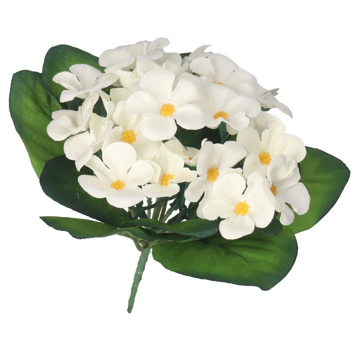 Flori artificiale, Sintetic, Alb/Verde