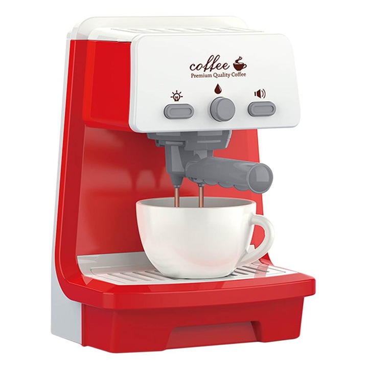 Cafetiera Jucarie cu Ceasca, Sunet si Lumina, +3 ani