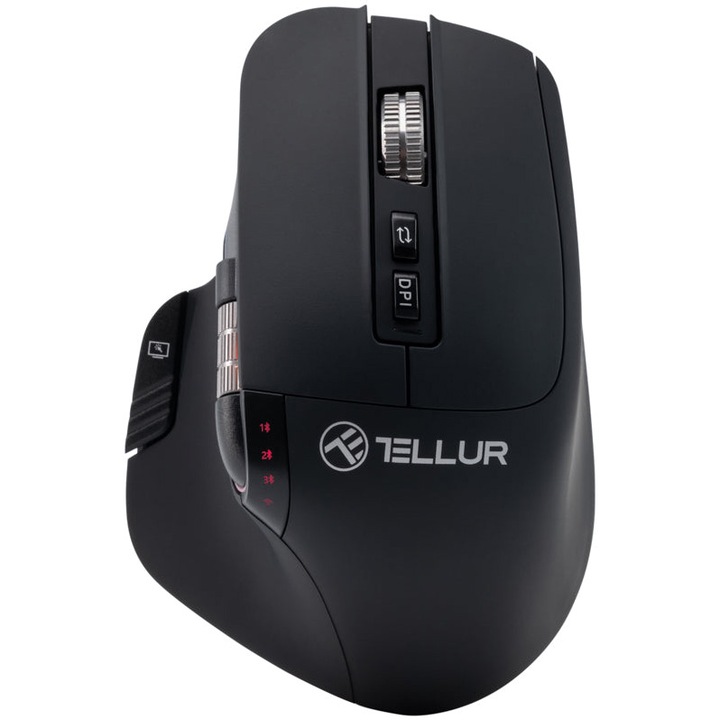 Безжична мишка Tellur Shade, Bluetooth, Черен