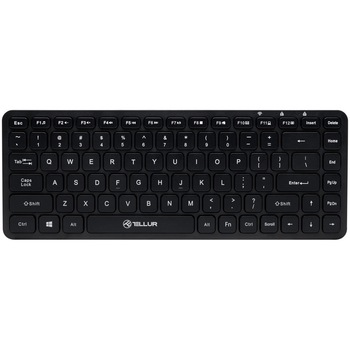 Tastatura fara fir Tellur, Mini, Negru