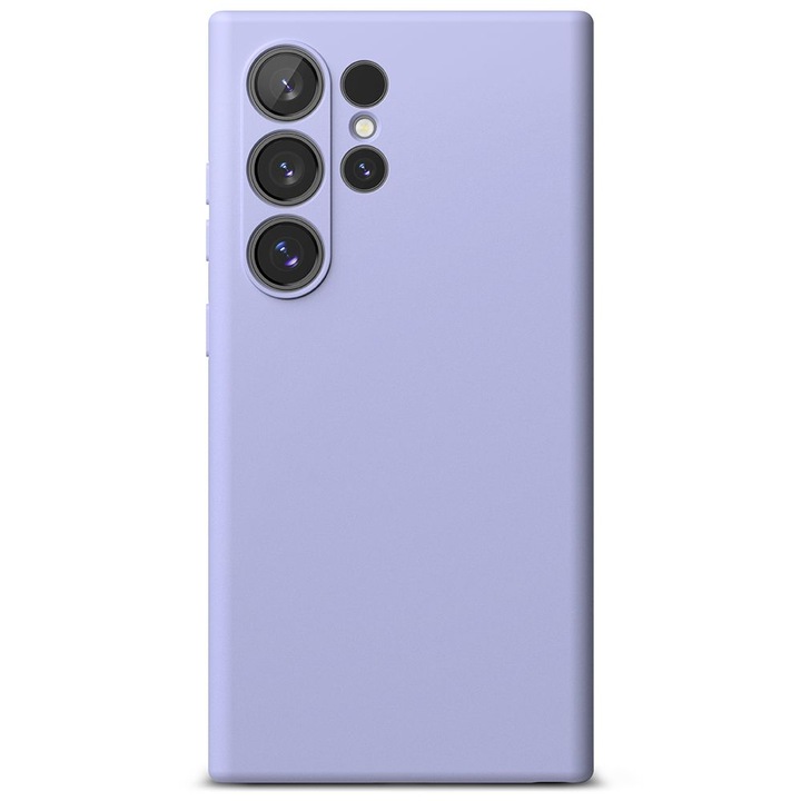 Силиконов магнитен MagSafe калъф Ringke, съвместим с Samsung Galaxy S24 Ultra Lavender