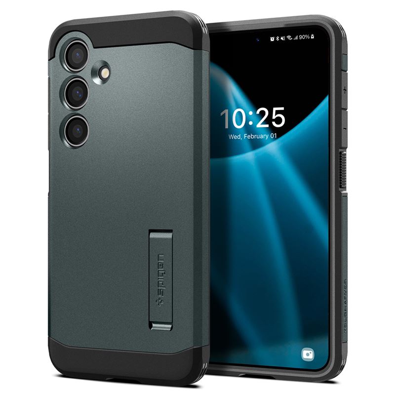 Carcasa Spigen Tough Armor compatibila cu Samsung Galaxy S24 Green