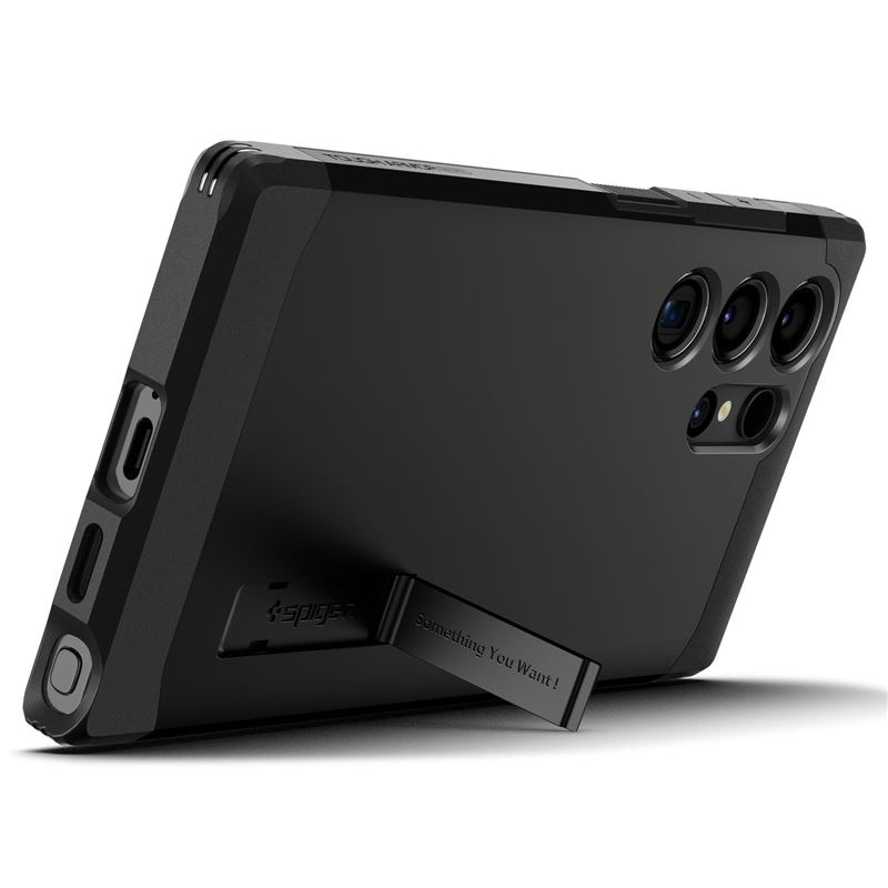 Carcasa Spigen Tough Armor MagSafe compatibila cu Samsung Galaxy S24 Ultra Black