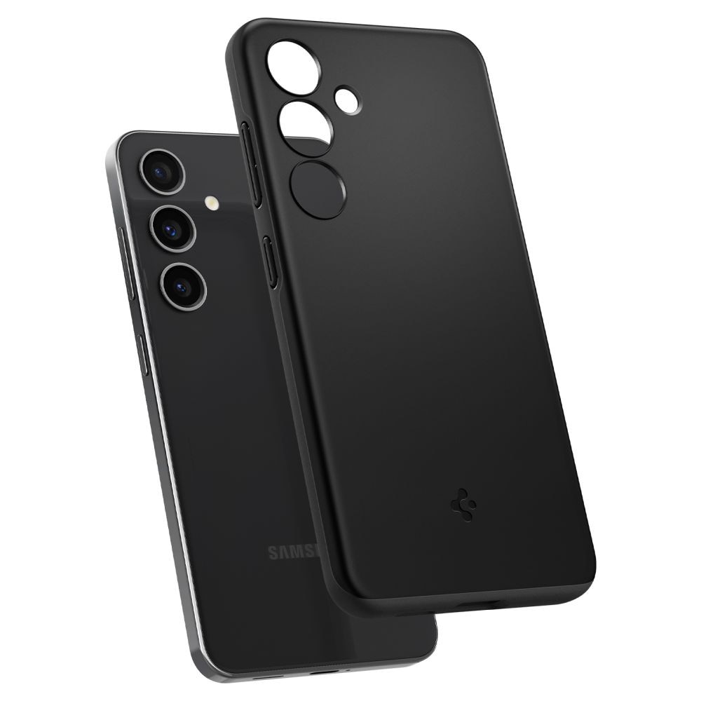 Husa slim Spigen Thin Fit compatibila cu Samsung Galaxy S24 Black