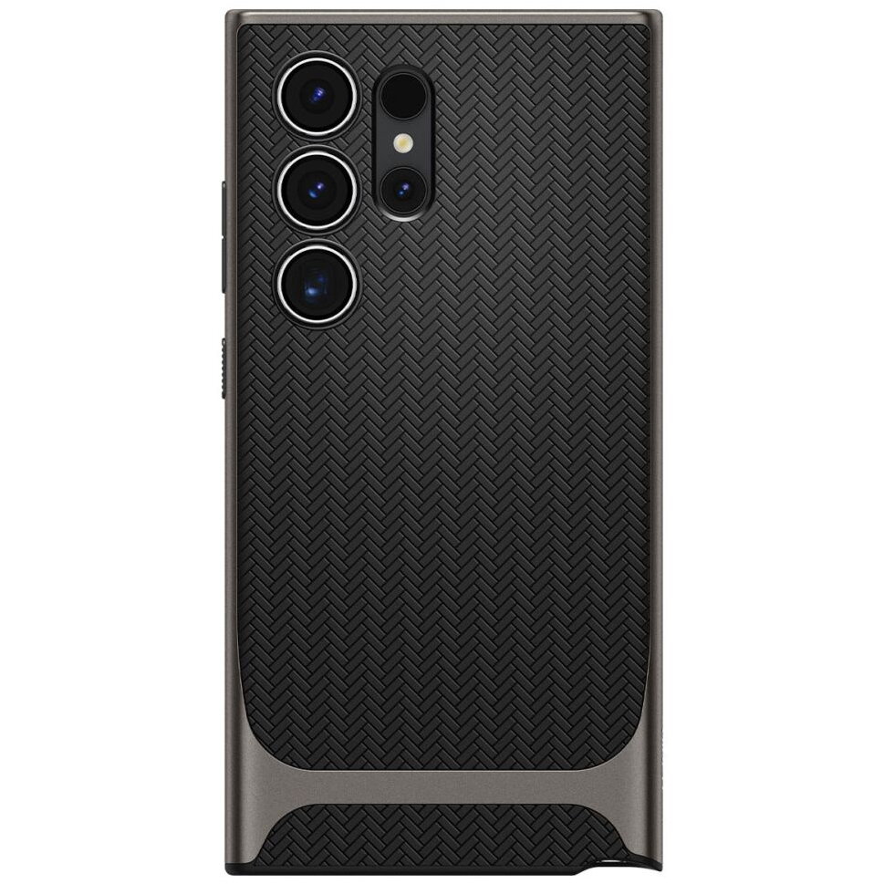 Husa pentru Samsung Galaxy S24 Ultra - Spigen Neo Hybrid - Gunmetal