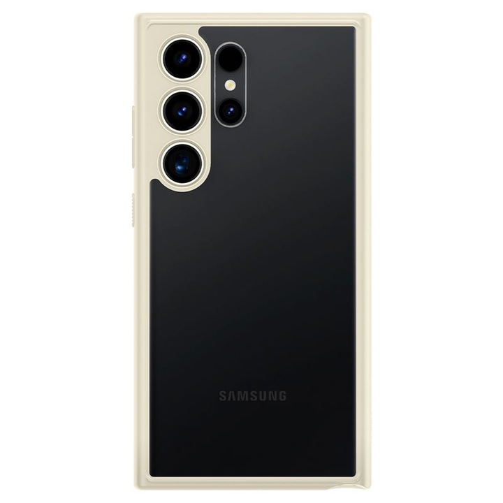 Калъф Spigen Ultra Hybrid, съвместим с Samsung Galaxy S24 Ultra Beige