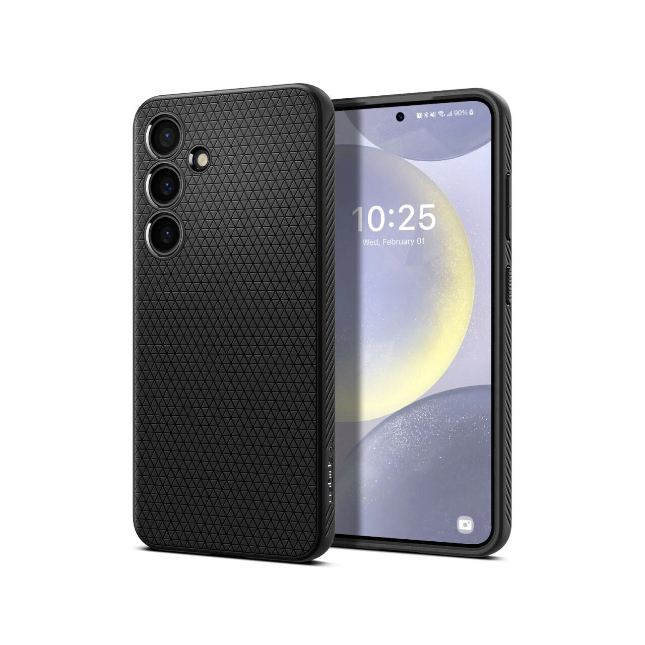 Carcasa Spigen Liquid Air compatibila cu Samsung Galaxy S24 Plus Black