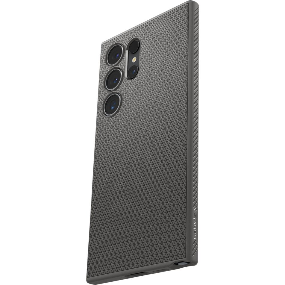 Carcasa Spigen Liquid Air compatibila cu Samsung Galaxy S24 Ultra Gray