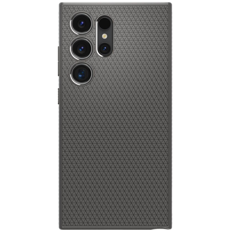 Carcasa Spigen Liquid Air compatibila cu Samsung Galaxy S24 Ultra Gray