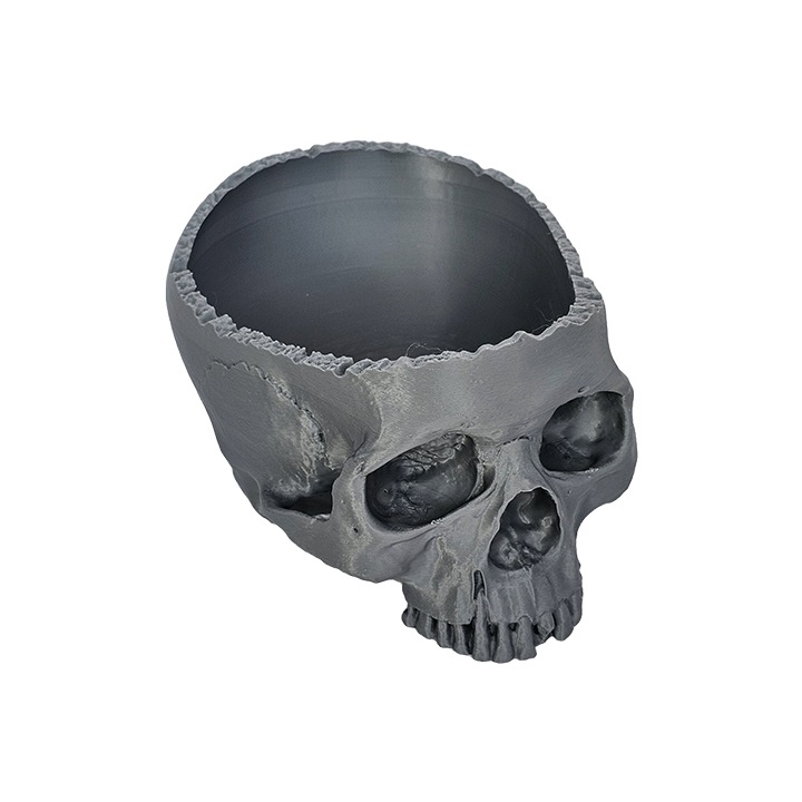 D&D Dice Bowl, Skull Bowl, szürke