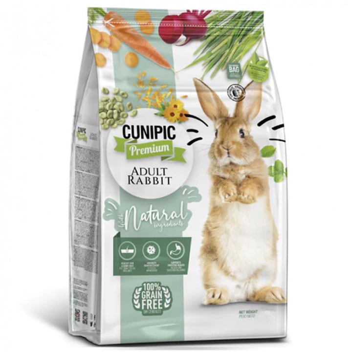 CUNIPIC, hrana iepure adult, 700g