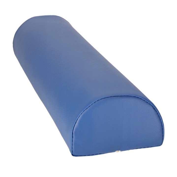 Masszázshenger, 4FIZJO, PVC/hab, kék