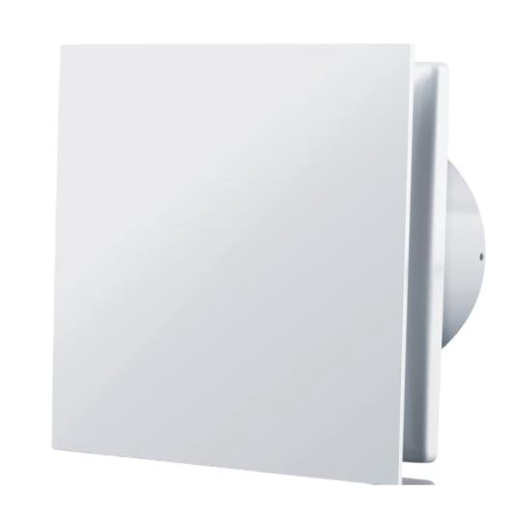 Ventilator baie, Ventika, Plastic, 230 V, Alb