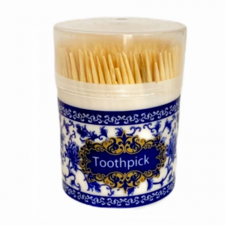Set 3 dozatoare scobitori, 400 pcs