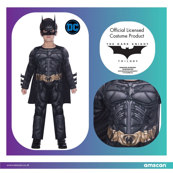 Amscan Batman Kostüm für Kinder - kaufen bei
