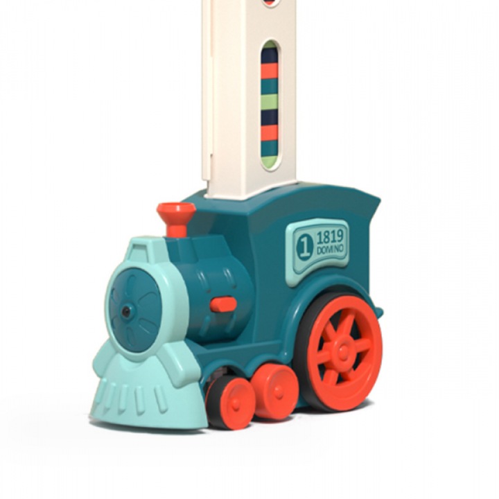 Комплект 120 електрически домино QttvbTna, Пластмаса, Многоцветни, 3 години+