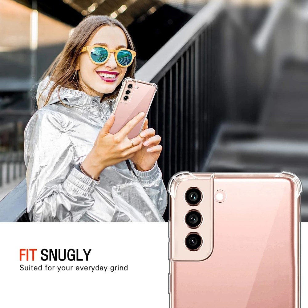 Husa de silicon pentru Samsung Galaxy S23 Plus, Slim Anti-Soc, TPU, Potrivire perfecta, Flexibil, Durabil, Colturi rezistente la impact, Transparenta completa