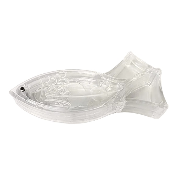 Комплект от 4 броя ръчни изстисквачки за лимони във формата на риба Yawmlye, ABS, 0.6 L, 100 x 30 x 50 mm