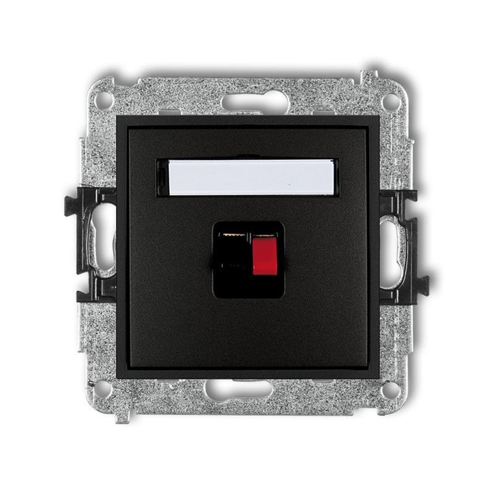 Priza mufa difuzor, Karlik, Negru