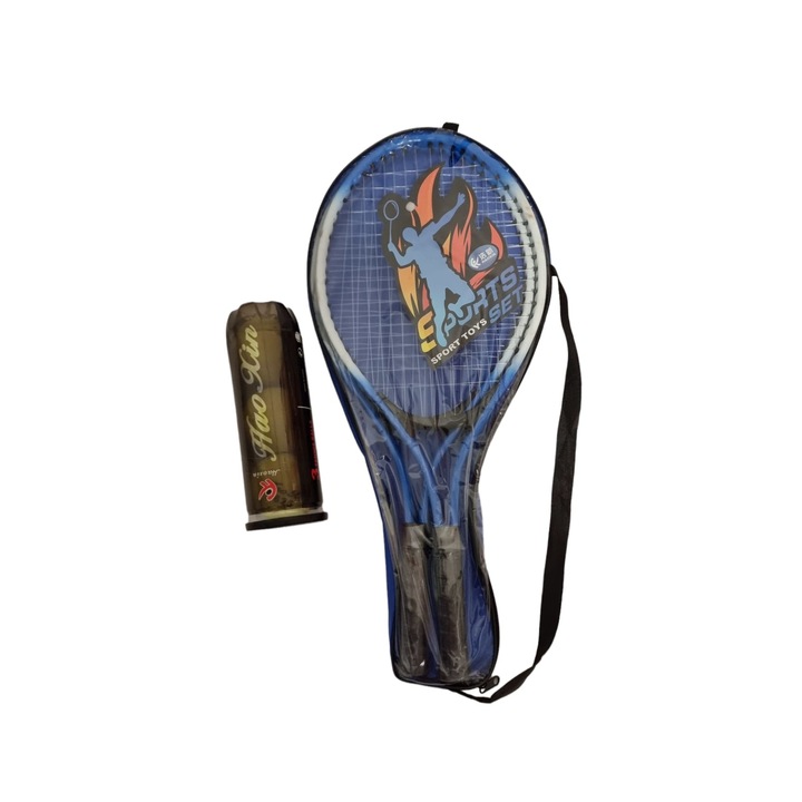 Set rachete tenis, albastru