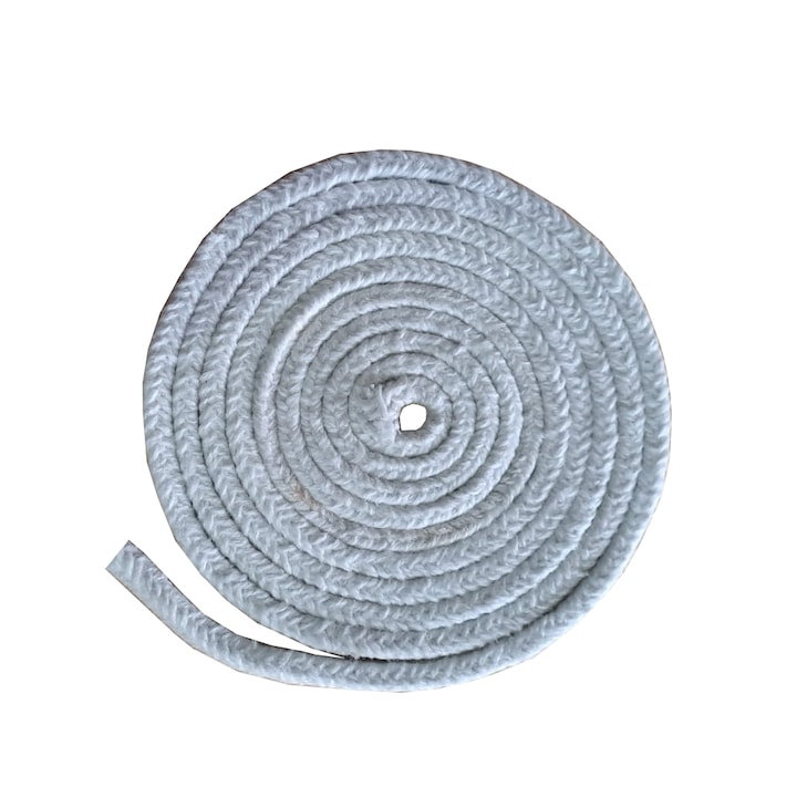 Snur de etansare cazane, sobe si seminee, din fibre ceramice, 10x10 mm, 1200 °C
