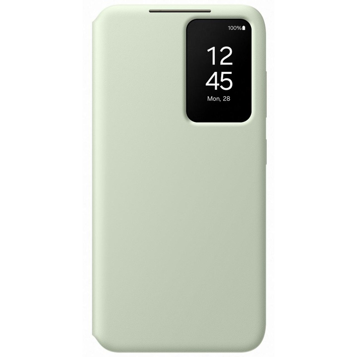 Samsung Smart View Wallet Калъф, Съвместим със Samsung Galaxy S24, Светлозелен