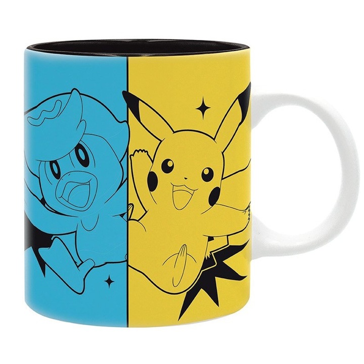 Чаша Pokemon Scarlet & Violet Starters, керамична, 320 ml, многоцветна