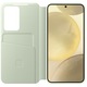Husa de protectie Samsung Smart View Wallet pentru Galaxy S24, Light Green