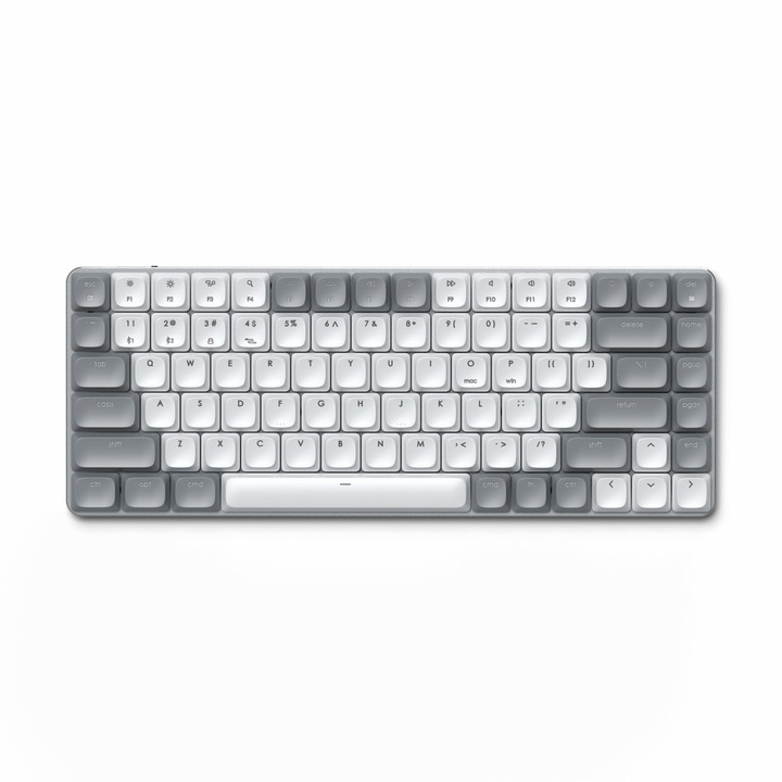 Безжична клавиатура SATECHI SM1 Slim, Бял, Wireless