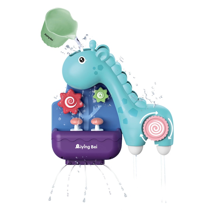 Jucarie de Baie Mappy Girafa cu morisca si ventuza