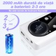 Freza Unghii Profesionala, Portabil, 45000RPM, BYONDSELF®, Manichiura, Electrica, Slefuire, Lustruire, 2000mAh, Display LED Directia de rotatie/Puterea ramasa/Viteza, Cu clema de curea, Alb