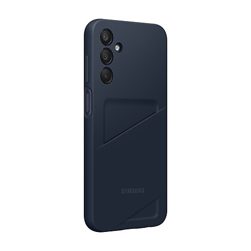 Husa de protectie Samsung Card Slot Case pentru Galaxy A15, Blue Black