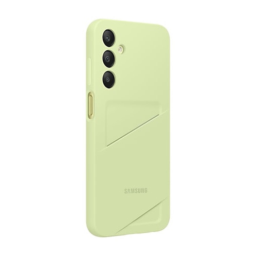 Husa de protectie Samsung Card Slot Case pentru Galaxy A25 5G, Lime