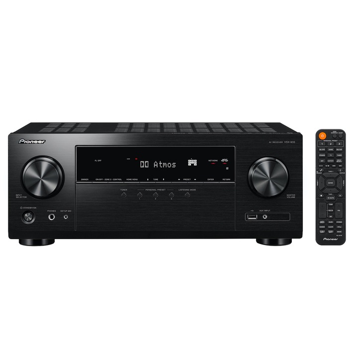 Pioneer VSX-935 M2MMP vevő, 7.2 csatorna, Bluetooth, Fekete
